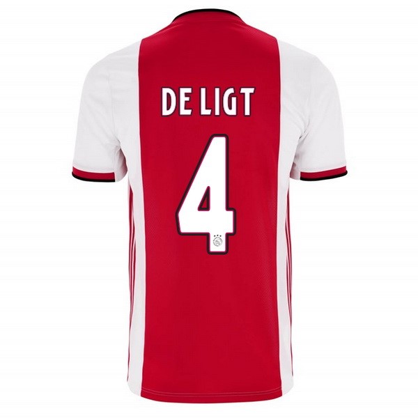 Camiseta Ajax 1ª De Ligt 2019-2020 Rojo